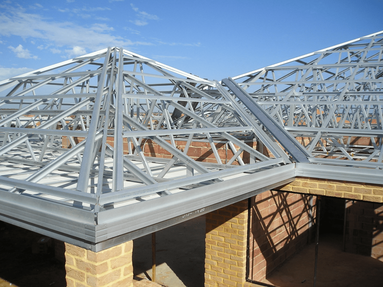 Roof structure Malaysia steel truss system installation