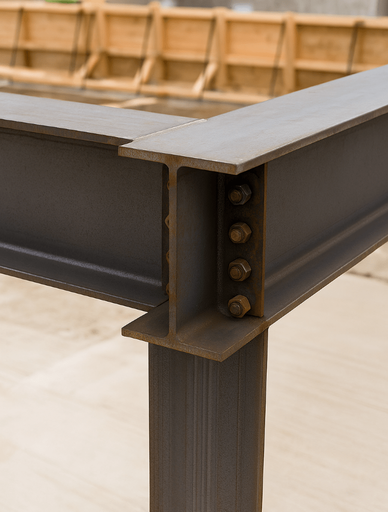 4 Common Uses of I-beam in Construction and Industry 2 I beam steel structure for bridges and large buildings