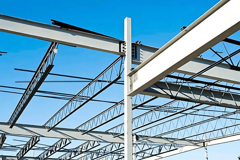 steel beam on buildings
